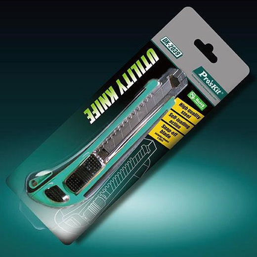 PRO'SKIT DK-2039 Utility Knife (3 Blades Self Loading)