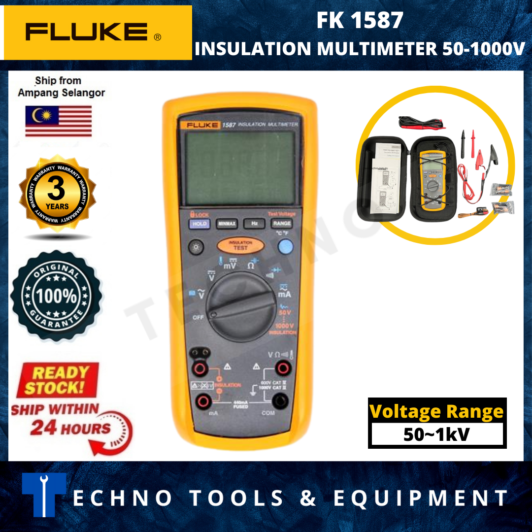 FLUKE 1587 Insulation Multimeter 50-1000V (FK 1587)