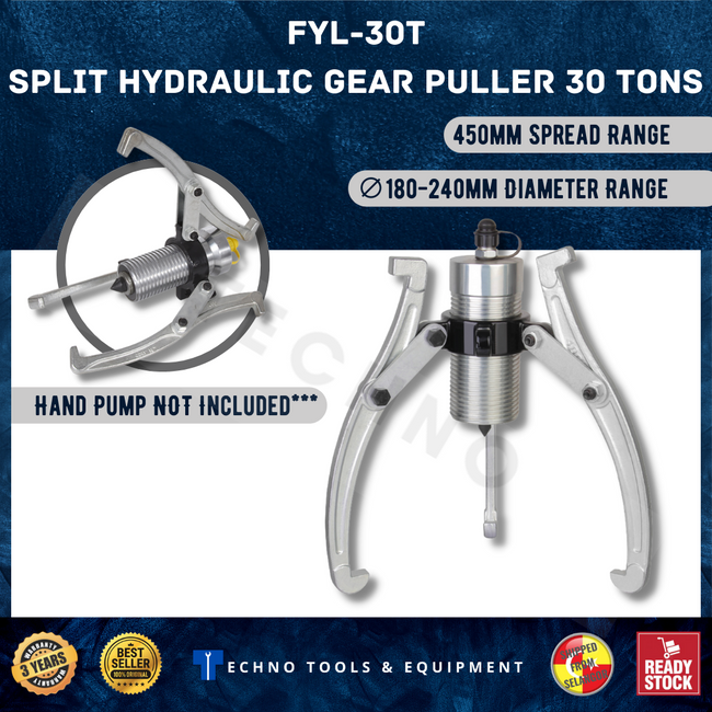 FYL-30T / FYL-50T Split Hydraulic Gear Puller 30,50 Tons