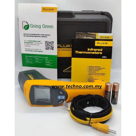 Fluke 561 Infrared & Contact Thermometer – Dual Function, HVAC, Up to 550°C - Techno Tools & Equipment