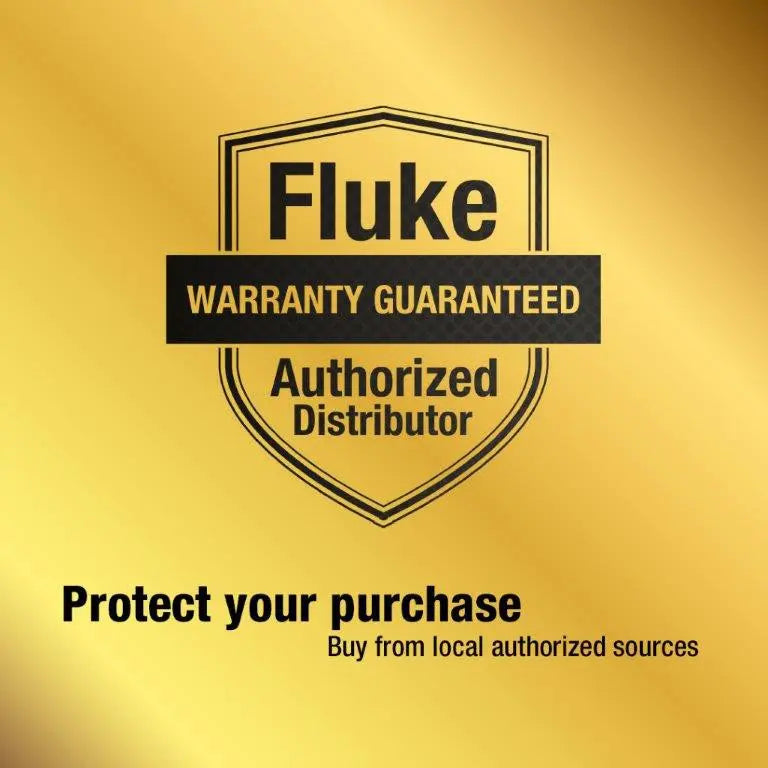 Backed by Fluke Warranty Guaranteed for Authorized Distributor