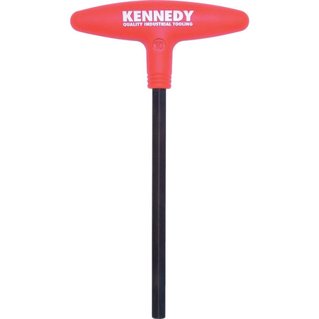Kennedy Hex Key Set, T-Handle, Hex, Metric, 2-10mm, Set of 8 piece KEN6016470K
