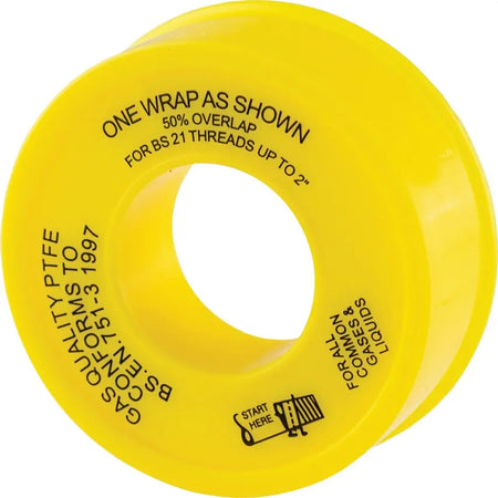 KENNEDY 12mmx5M PTFE TAPE GAS APPROVED BS6974 KEN9838000K KENNEDY
