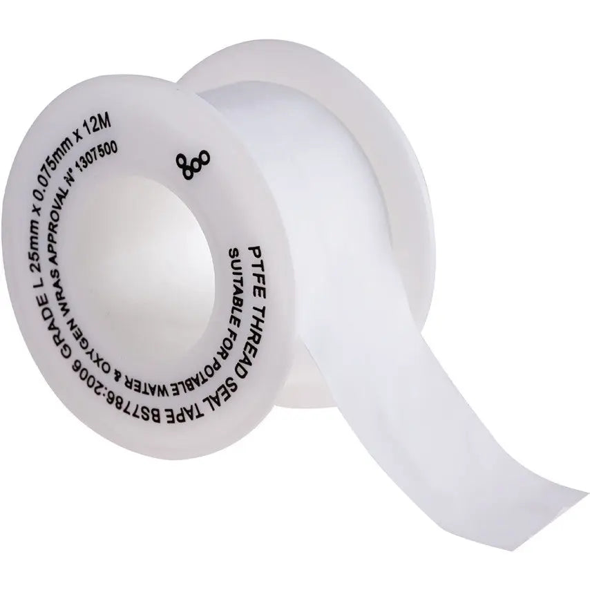 KENNEDY 25mmx12M PTFE THREAD SEALING TAPE EN571 KEN9839010K KENNEDY