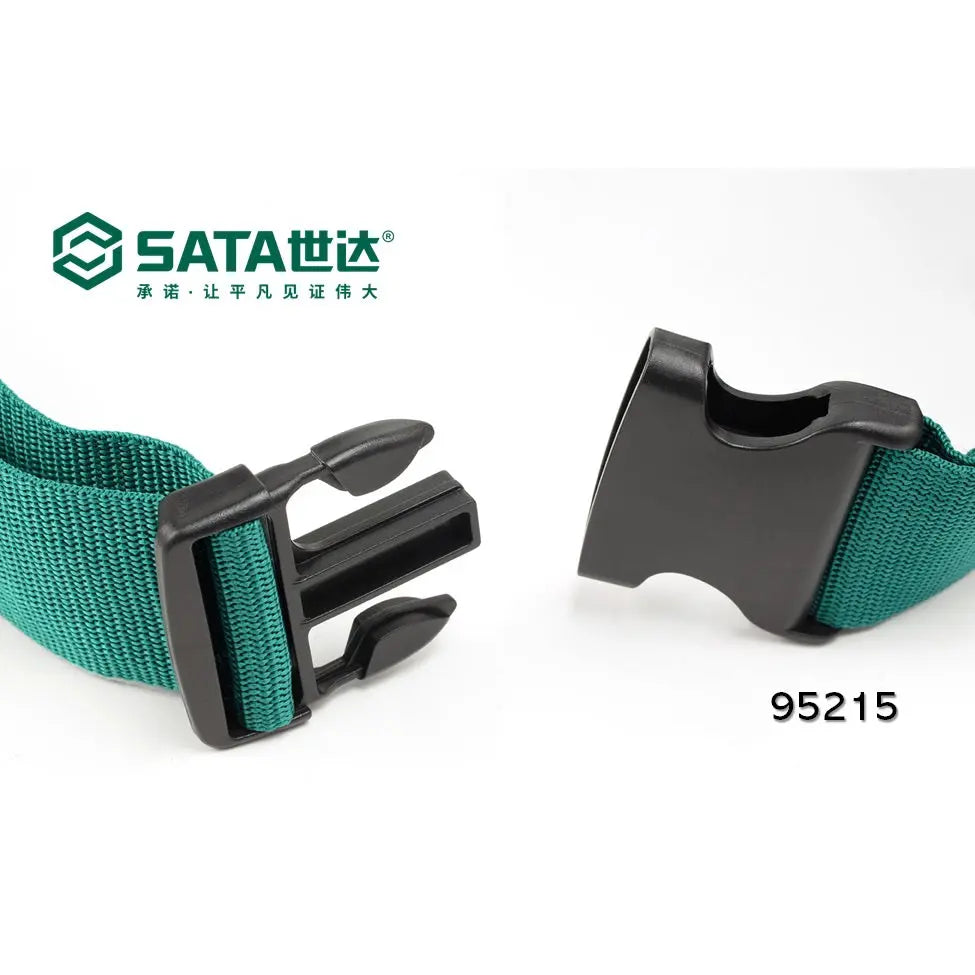 SATA 95212T5 6 Pocket Belt Pouch & Working Belt with Hook SATA
