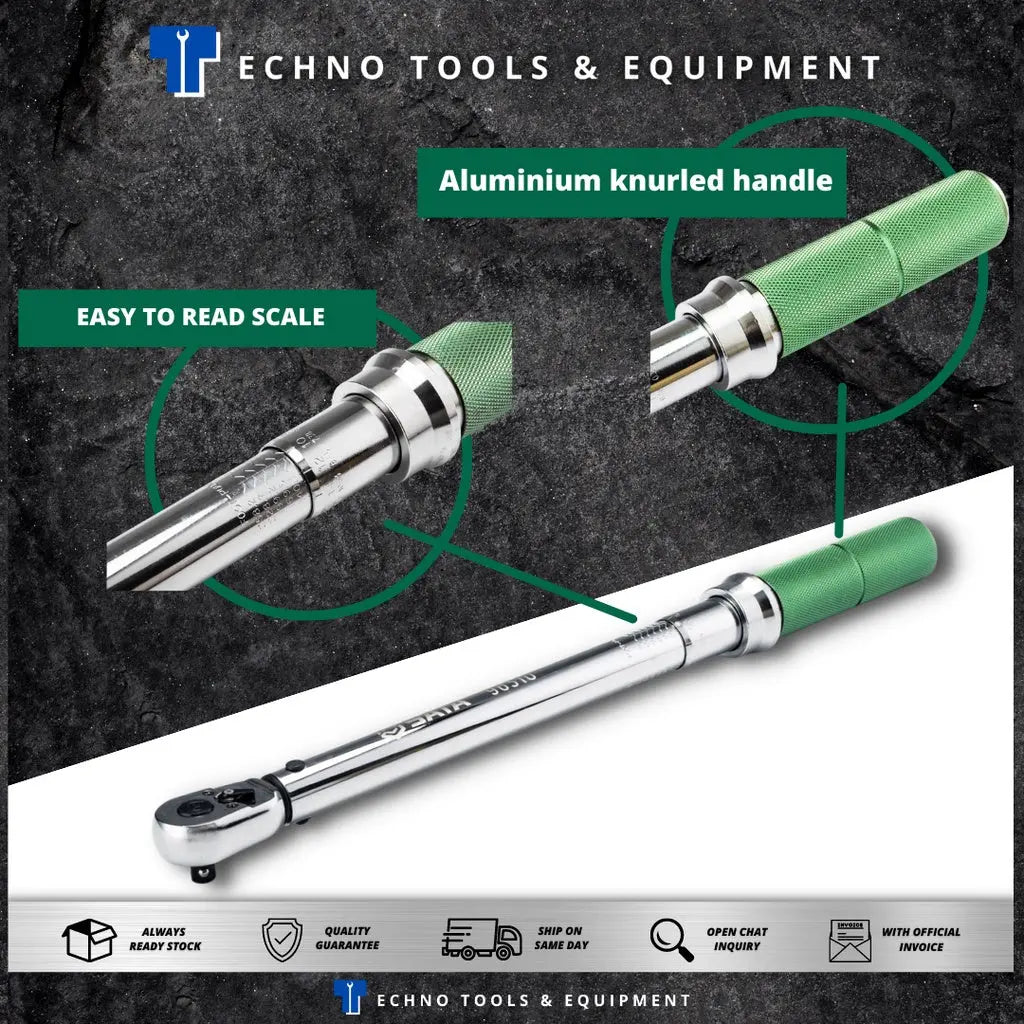 SATA 96310 , 3/8" Drive Adjustable Torque Wrench 10-50Nm SATA