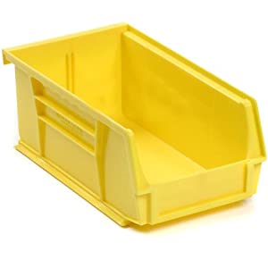 SENATOR SEN1 PLASTIC STORAGE BIN YELLOW SEN-404-1010Y