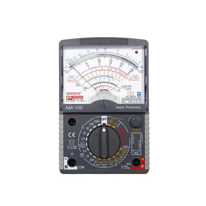 SINKYO AM-100 Analog Multimeter Raw SINKYO Analogue Multimeter view