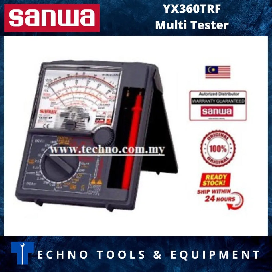 SANWA YX360TRF Analog Multitesters - Shockproof Meter SANWA