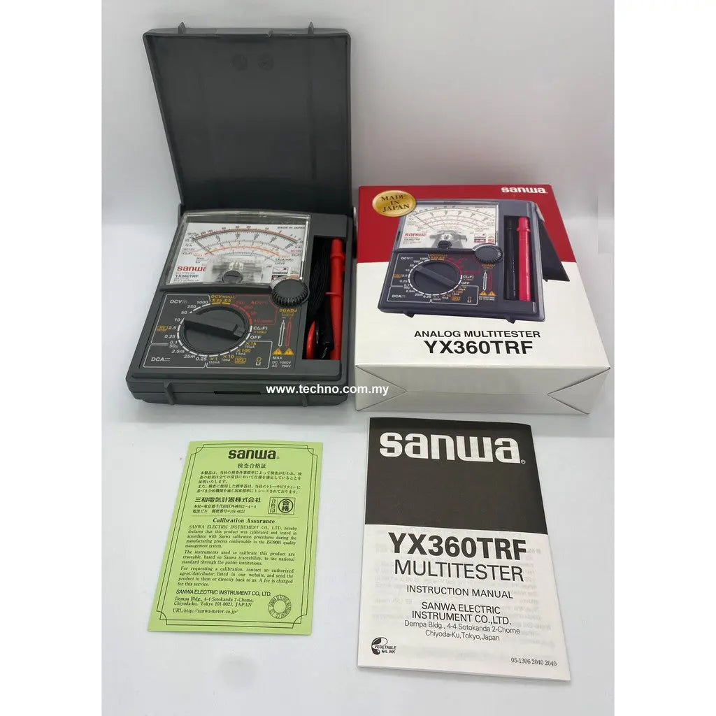SANWA YX360TRF Analog Multitesters - Shockproof Meter SANWA