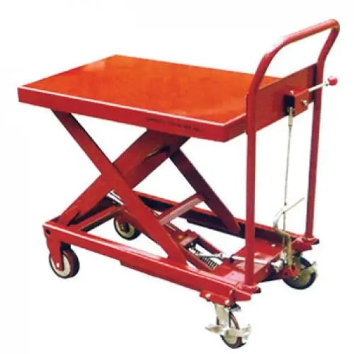 Hydraulic Table Lifter TF50 (500kg), Single Scissor, Orange Colour
