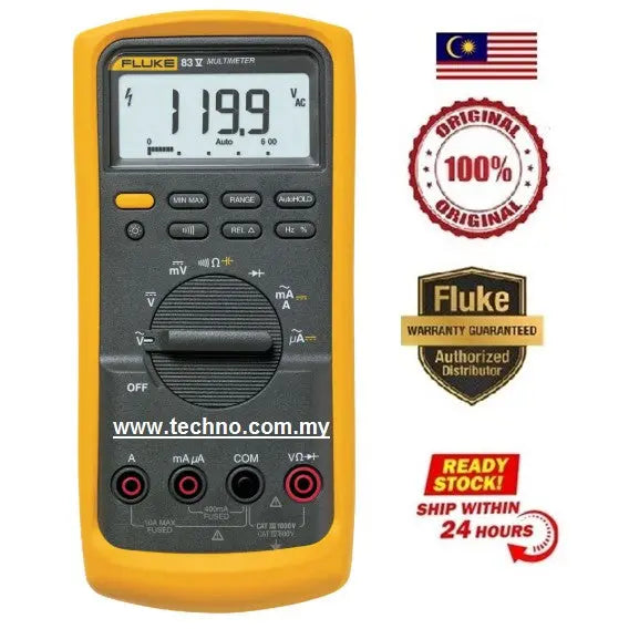 FLUKE 83V Digital Multimeter (Fluke 83-5) - Techno Tools & Equipment