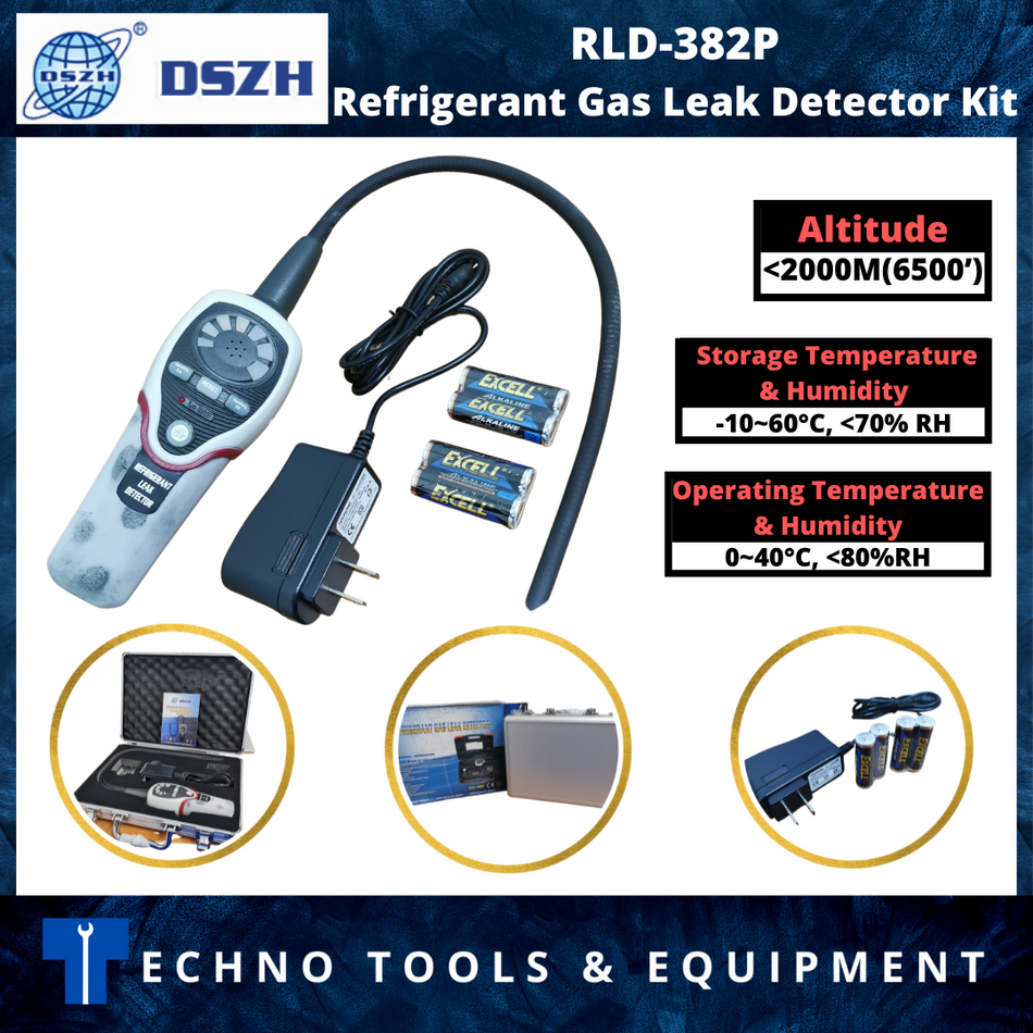 DSZH RLD-382P REFRIGERANT LEAK DETECTORS KIT
