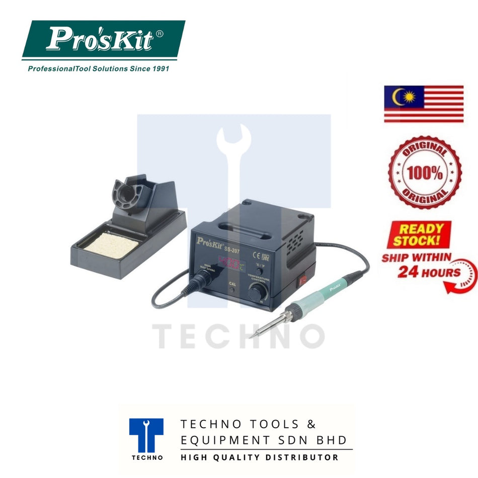 PRO'SKIT SS-207B Temperature-Controlled Soldering Station For Digital Display