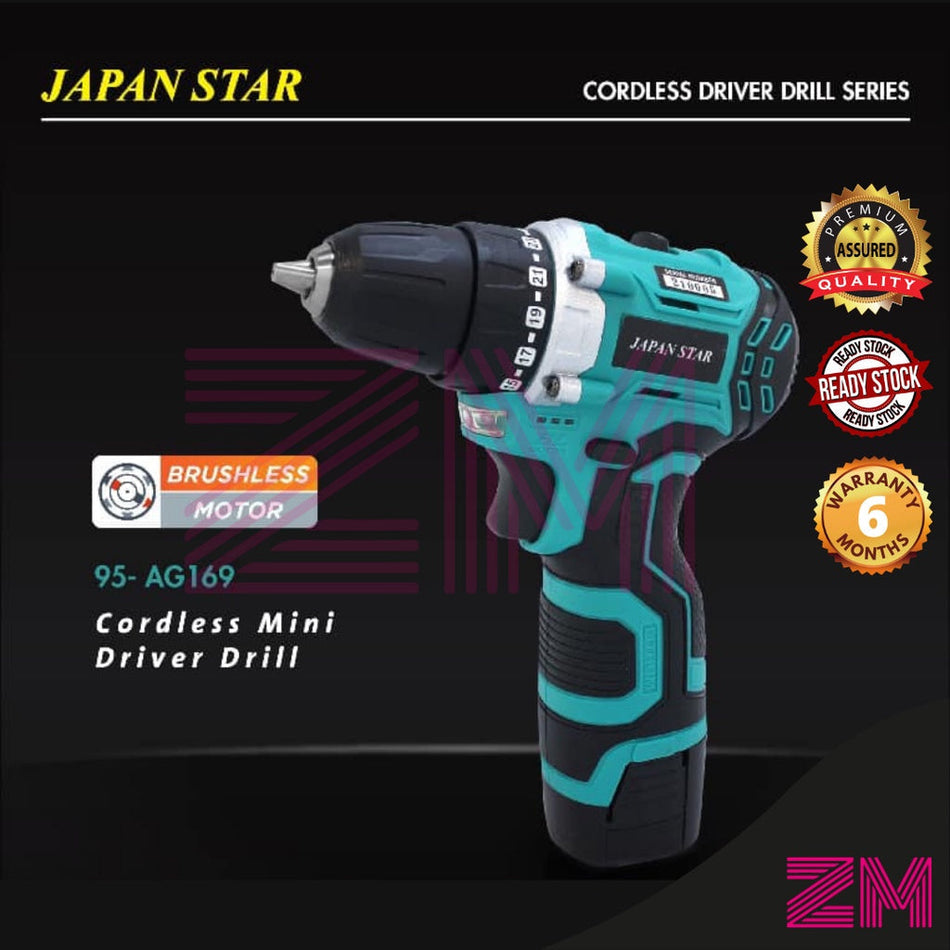 JAPAN STAR  95-AG122 / 95-AG168 / 95-AG169 / 95-AG209 Driver Drill
