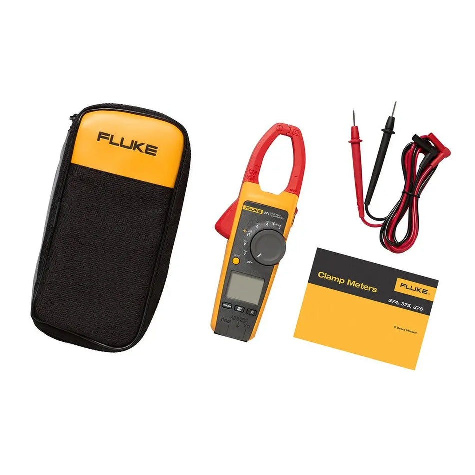 FLUKE 375 True RMS AC/DC CLAMP METER 600A 60 KOHM - Techno Tools & Equipment