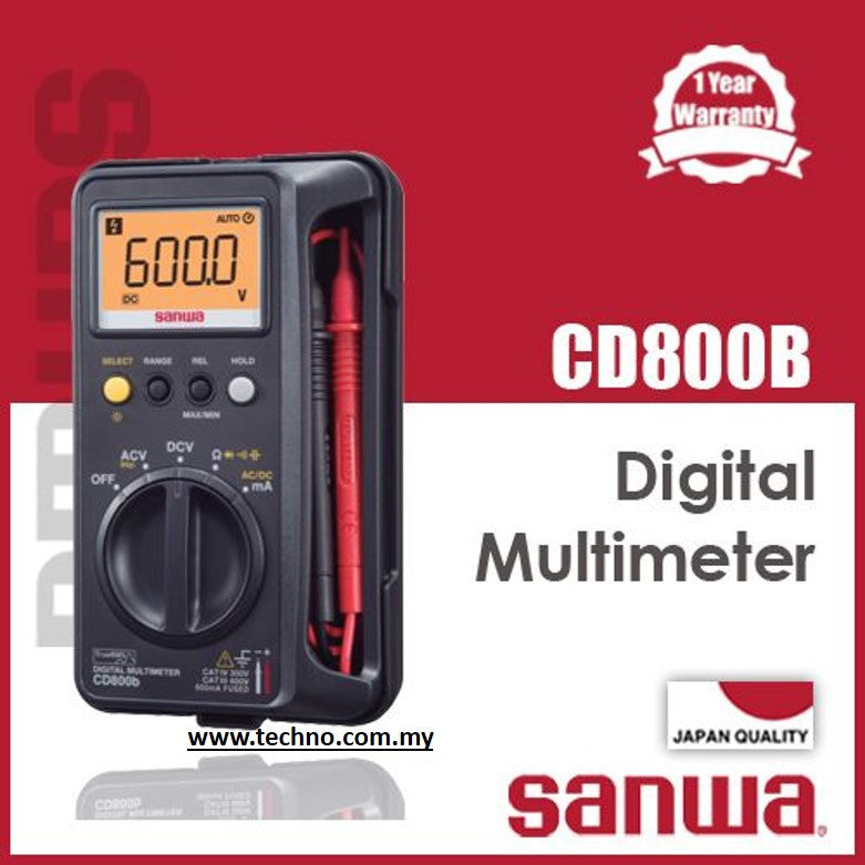 SANWA CD800B Digital Multimeter (CD800B)