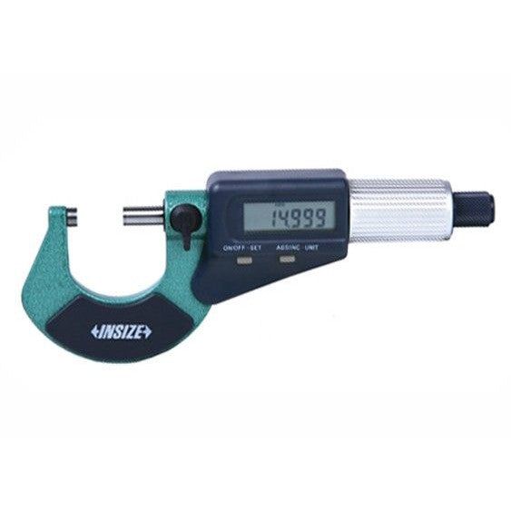 INSIZE 3109-25A ELECTRONIC OUTSIDE MICROMETER 0-25mm/1"