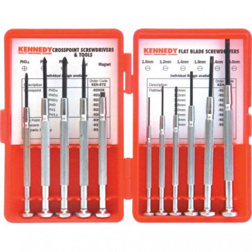 KENNEDY KEN5729050K 11-PCE Parallel/Phillips SCREWDRIVER SET