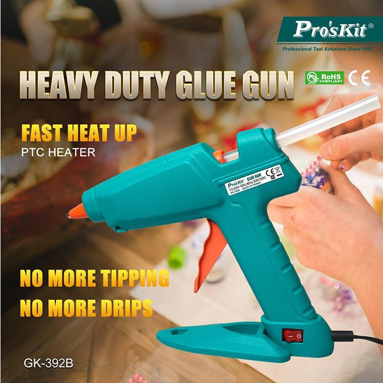 PRO'SKIT GK-392B 100W Heavy Duty Glue Gun
