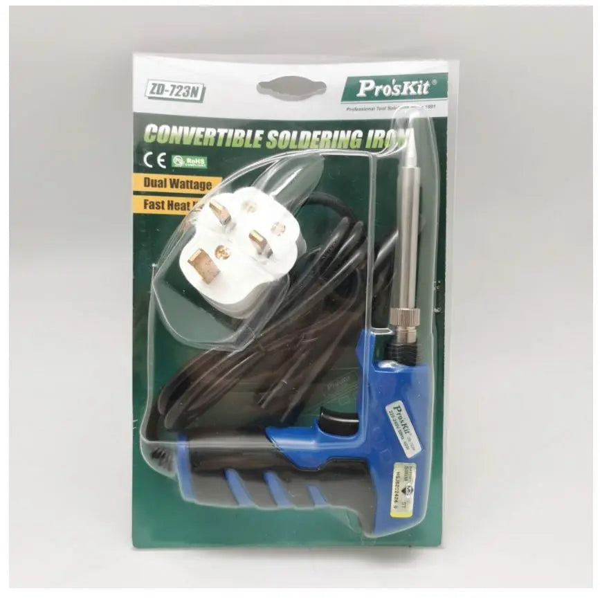 PRO'SKIT PK-ZD723N 240V 40W Convertible Soldering Iron – Techno Tools ...