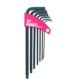 Kennedy KEN6024570K 1.5 - 6mm Metric Hex Key Set L-Wrench 7PCS