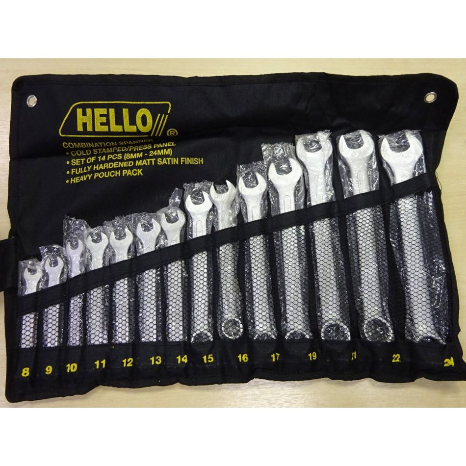 HEAVY DUTY COMBINATION WRENCH SPANNER SET