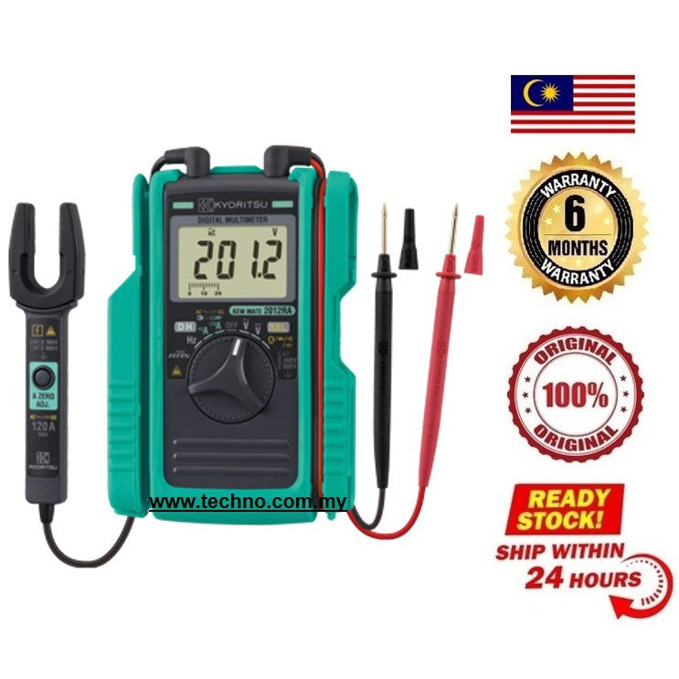 KYORITSU KE 2012RA Digital Multimeter ≤600V with AC/DC Clamp