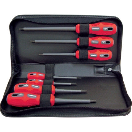 KENNEDY VDE DUAL GRIP SCREWDRIVER SET 7-PCE KEN5728000K