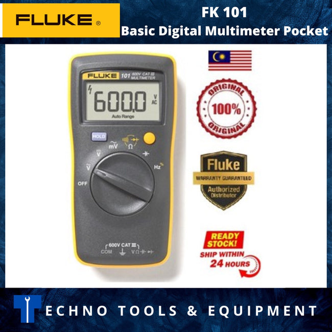 FLUKE 101 Basic Digital Multimeter Pocket (FK 101)
