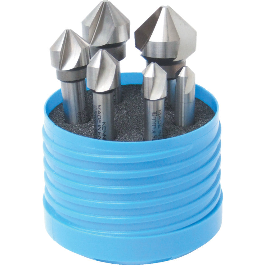 KENNEDY 8-25mm 90DEG HSS-COBALT S/S COUNTERSINK SET KEN0201160K