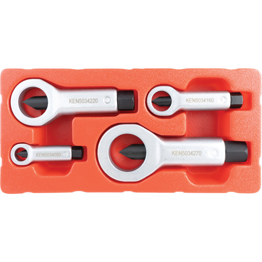 KENNEDY 9-27mm STEEL NUT SPLITTERS (SET-4) KEN5034290K