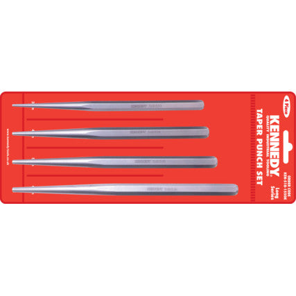 KENNEDY LONG TAPER PUNCH SET (4-PCE) KEN5181550K