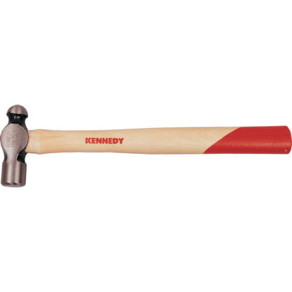 KENNEDY 1/4lb BALL PEIN HAMMER, HARDWOOD HANDLE KEN5251020K