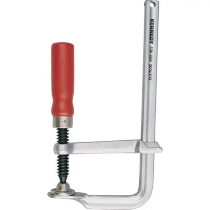KENNEDY 160X80MM / 200X100MM / 300X130MM WOOD HANDLE GENERAL USE CLAMP KENNEDY