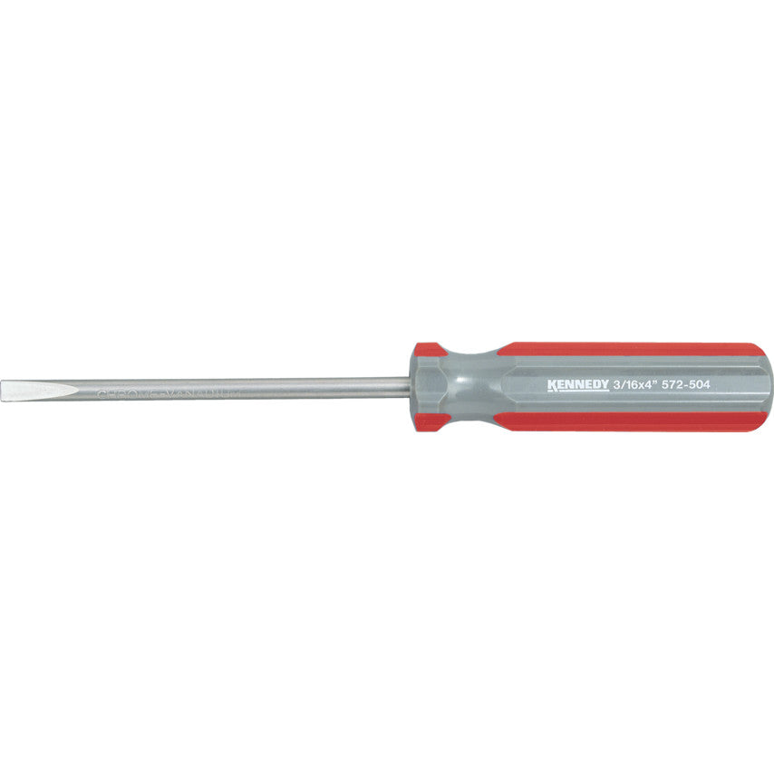 KENNEDY 5.5x200mm / 5.5x250mm FLAT PARALLEL SCREWDRIVER KEN5725080K / KEN5725100K