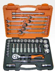 Mark Wrench Mr Mark MK-4641 1/2β 41pcs Socket Wrenches Set β Techno Tools & Equipment