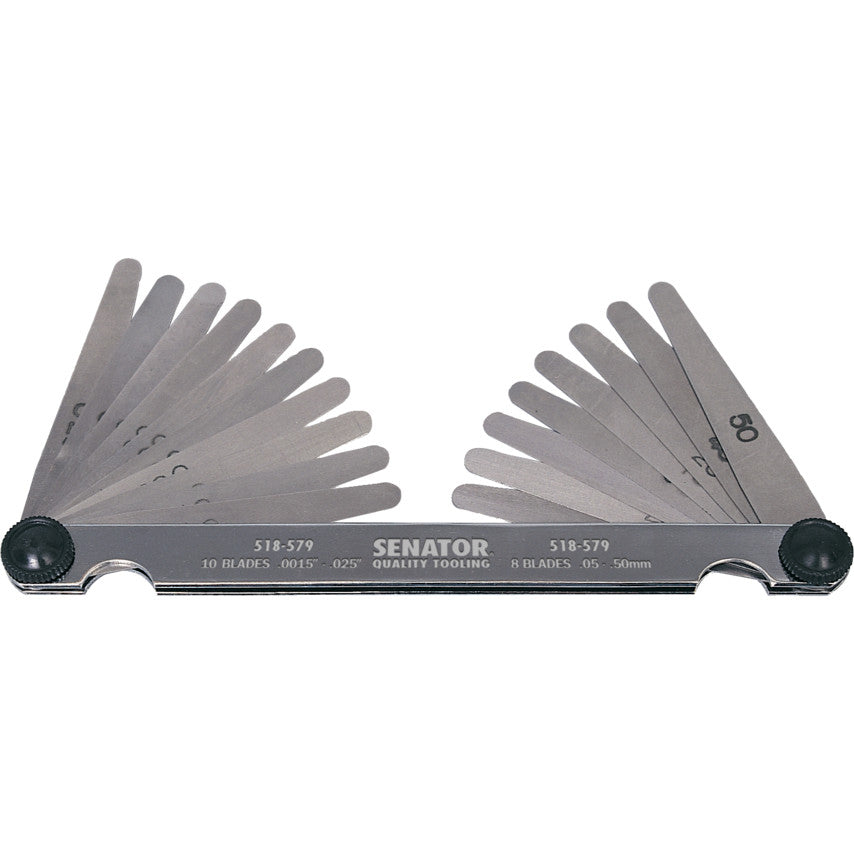 SENATOR FEELER GAUGE 75mm BLADE LENGTH MET/IMP SEN5185790K