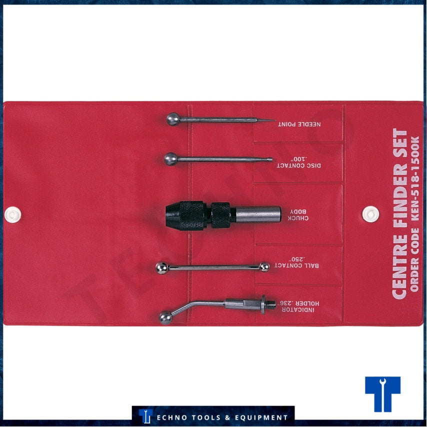 KENNEDY EDGE & CENTRE FINDER SET (5-PCE) KEN5181500K