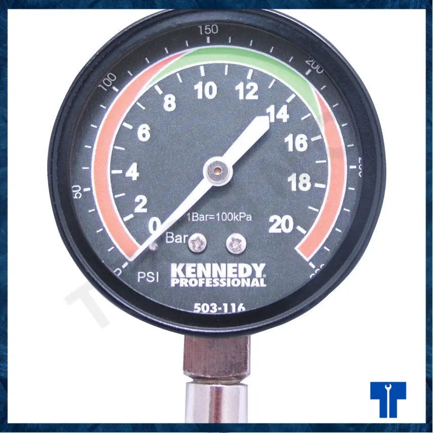 KENNEDY PETROL ENGINE COMPRESSION TESTER KEN5031160K KENNEDY