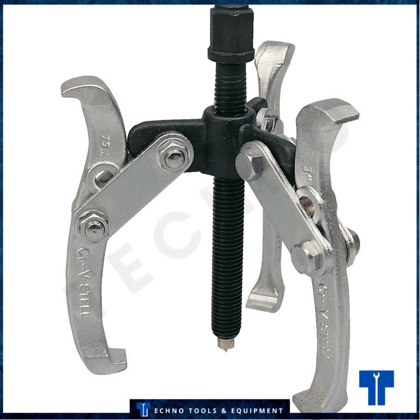 KENNEDY 3" / 4" / 6" / 8" 3-JAW DOUBLE ENDED MECHANICAL PULLER KEN5033130K KEN5033140K KEN5033160K KEN5033180K