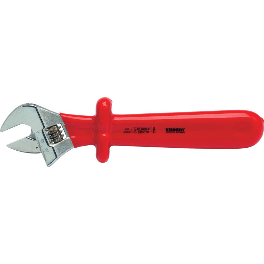 KENNEDY 200/250/300mm INSULATED ADJUSTABLE WRENCH KEN5346080K KEN5346100K KEN5346120K