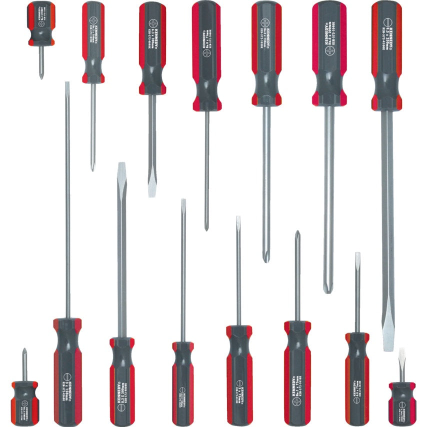 KENNEDY 15-PCE ENGINEERS SCREWDRIVER SET KEN5729920K