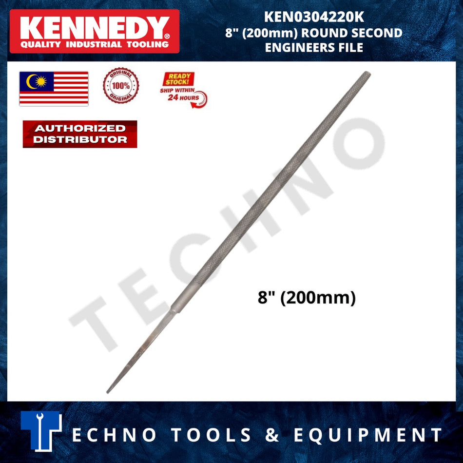 KENNEDY 8" (200mm) ROUND SECOND ENGINEERS FILE KEN0304220K