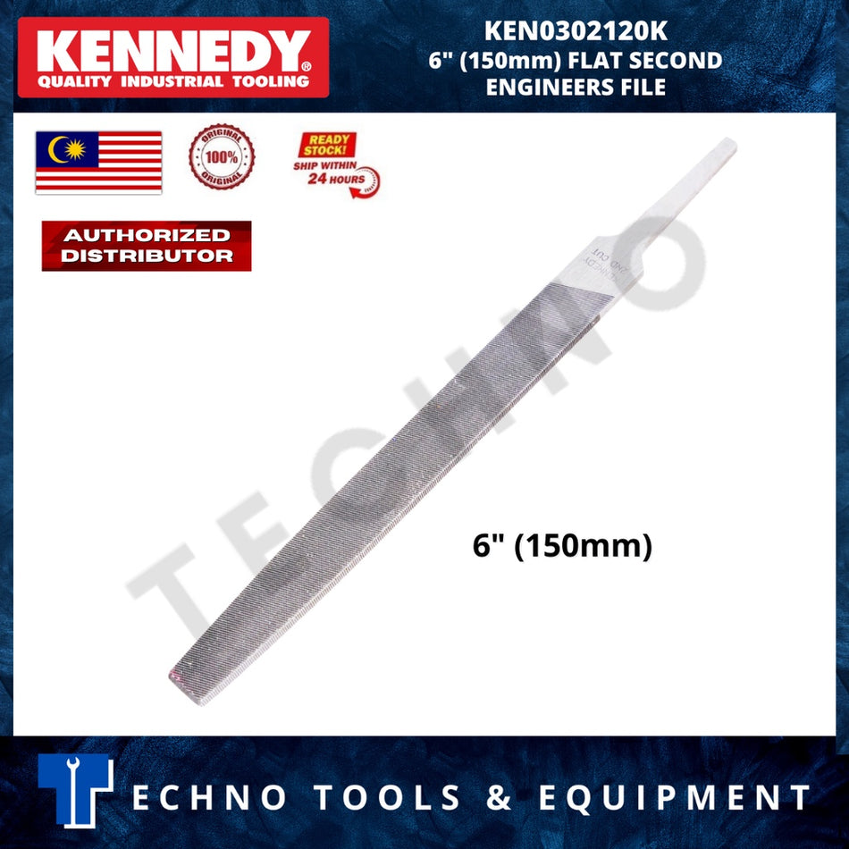 KENNEDY 6" (150mm) FLAT SECOND ENGINEERS FILE KEN0302120K