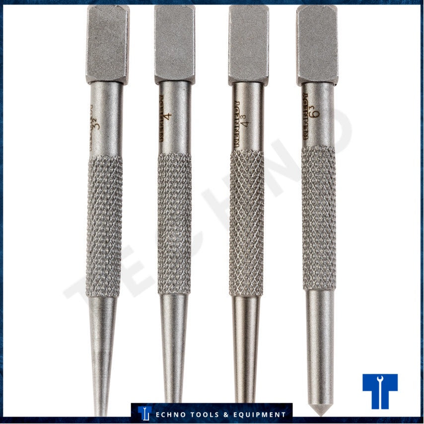 KENNEDY SQUARE HEAD CENTRE PUNCHES SET OF 4 KEN5182100K
