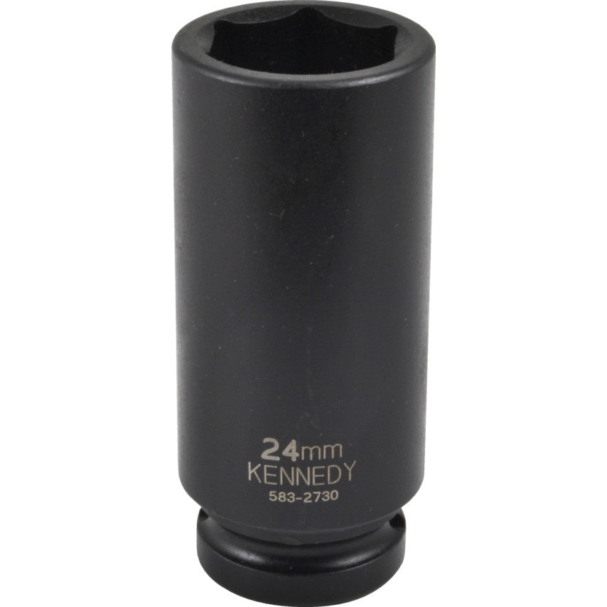 KENNEDY 22mm/24mm/27mm/30mm DEEP IMPACT SOCKET 1/2" SQ DR KEN5832710K KEN5832730K KEN5832740K KEN5832760K