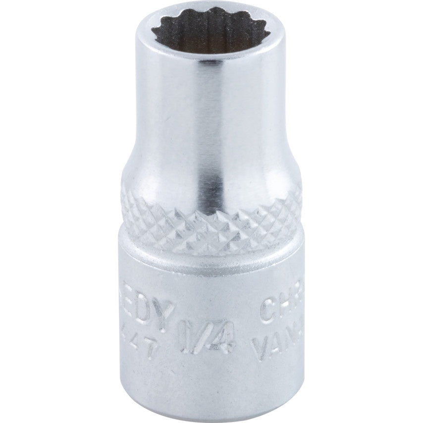 KENNEDY SOCKET 1/4" SQ DR 12POINT