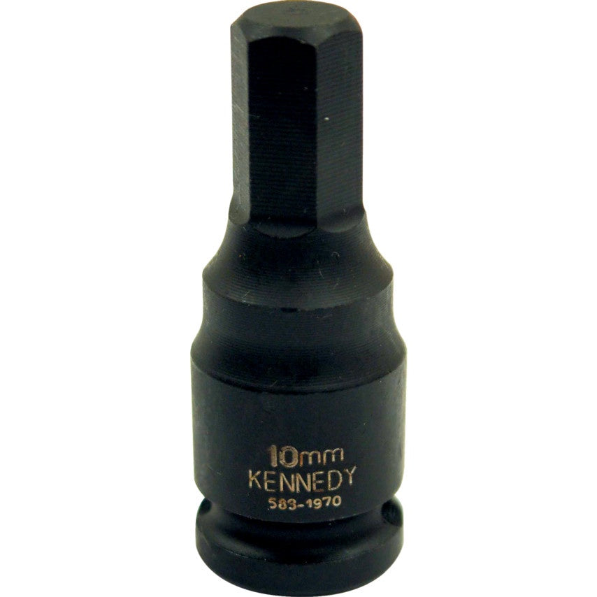 KENNEDY 6mm/7mm/8mm HEX DRIVER IMPACT SOCKET 3/8" SQ. DR. KEN5831964K KEN5831966K KEN5831968K