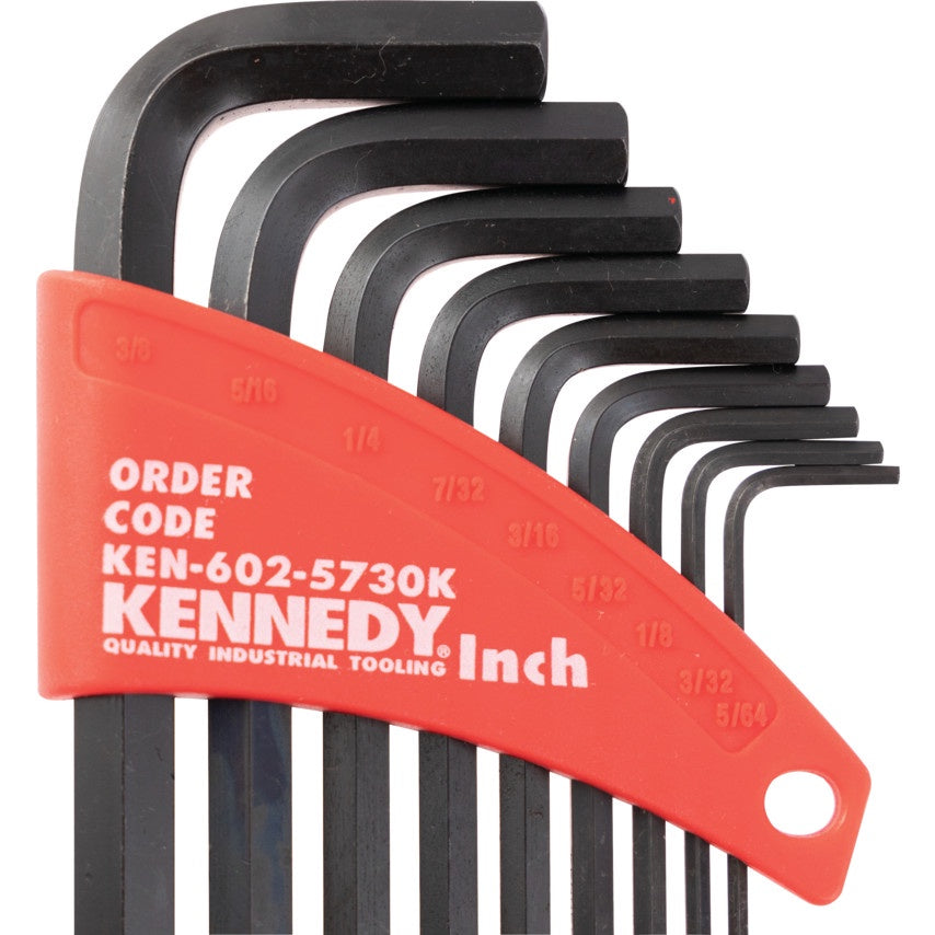 KENNEDY IMPERIAL L-WRENCH BALL DRIVER SET (9-PC) KEN6025730K